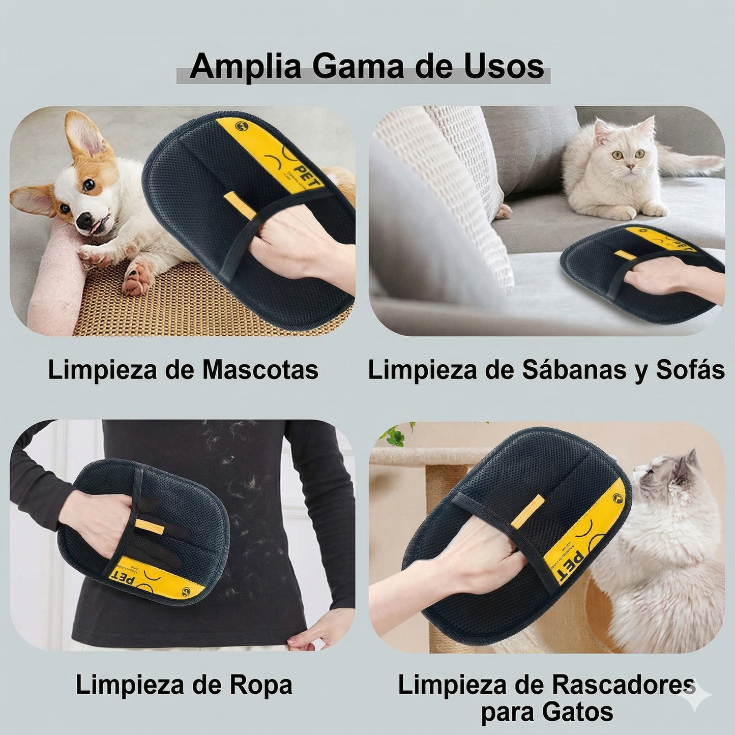 Guante electroestático